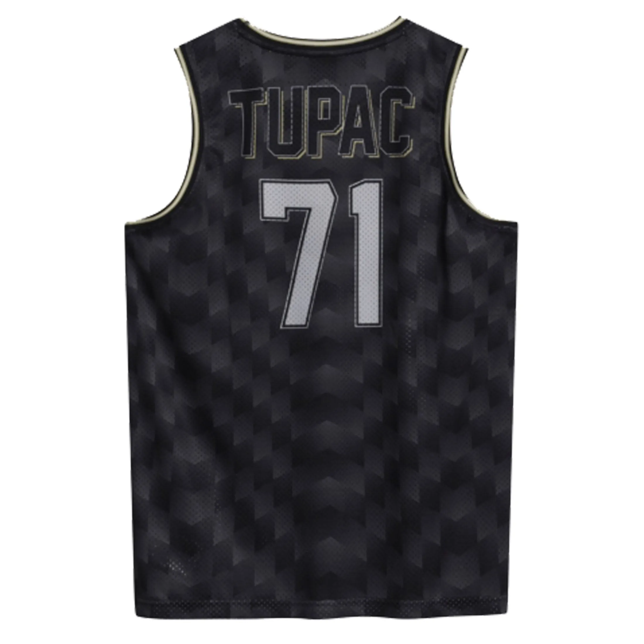 Tupac Thug Life Basketball Jersey sold by Paradiso Clothing product image thumbnail 2