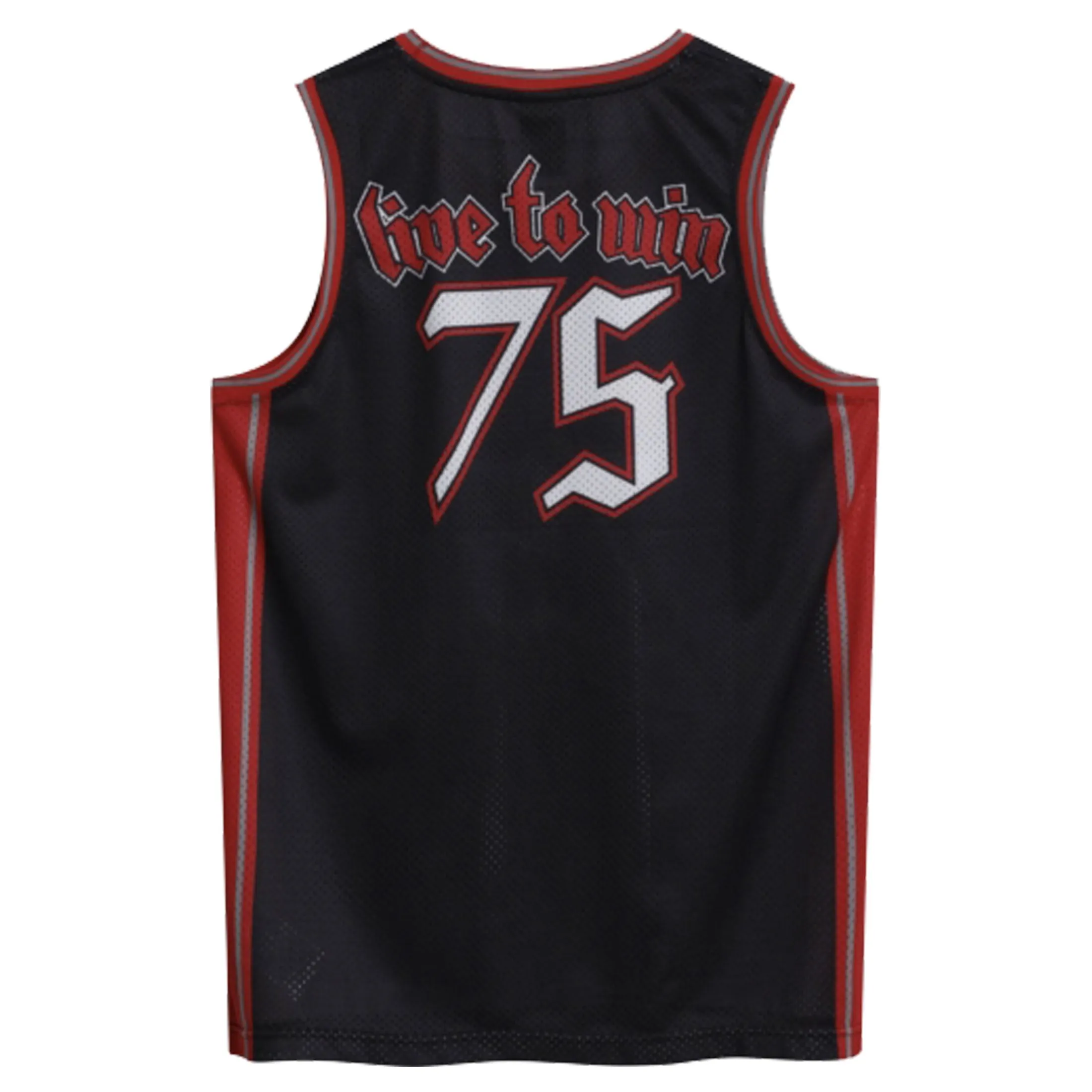 Motorhead Live To Win Basketball Jersey sold by Paradiso Clothing product image thumbnail 2