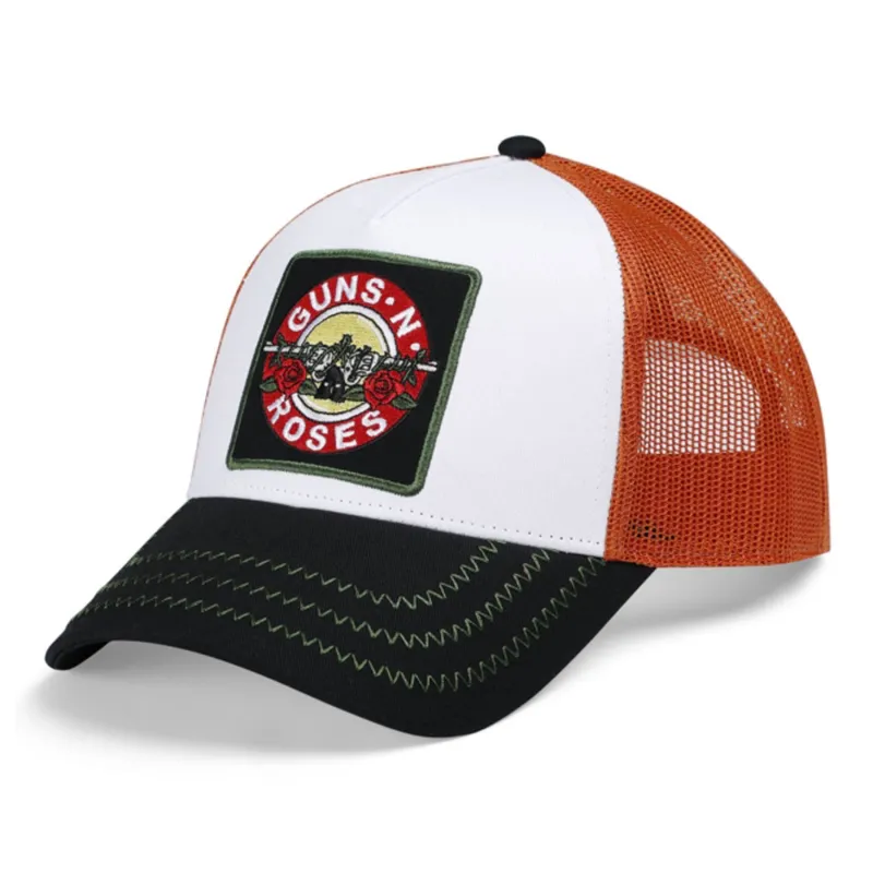 Guns N' Roses Band Logo Trucker Baseball Cap made by Paradiso Clothing