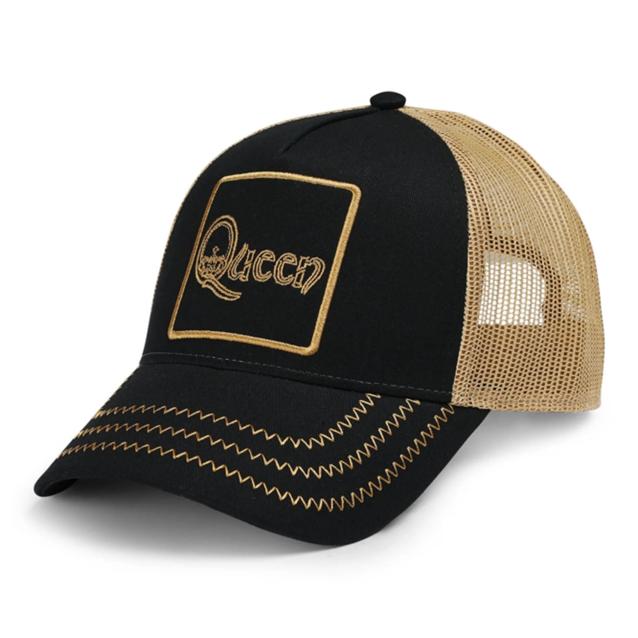 Queen Band Logo Trucker Baseball Cap sold by Paradiso Clothing