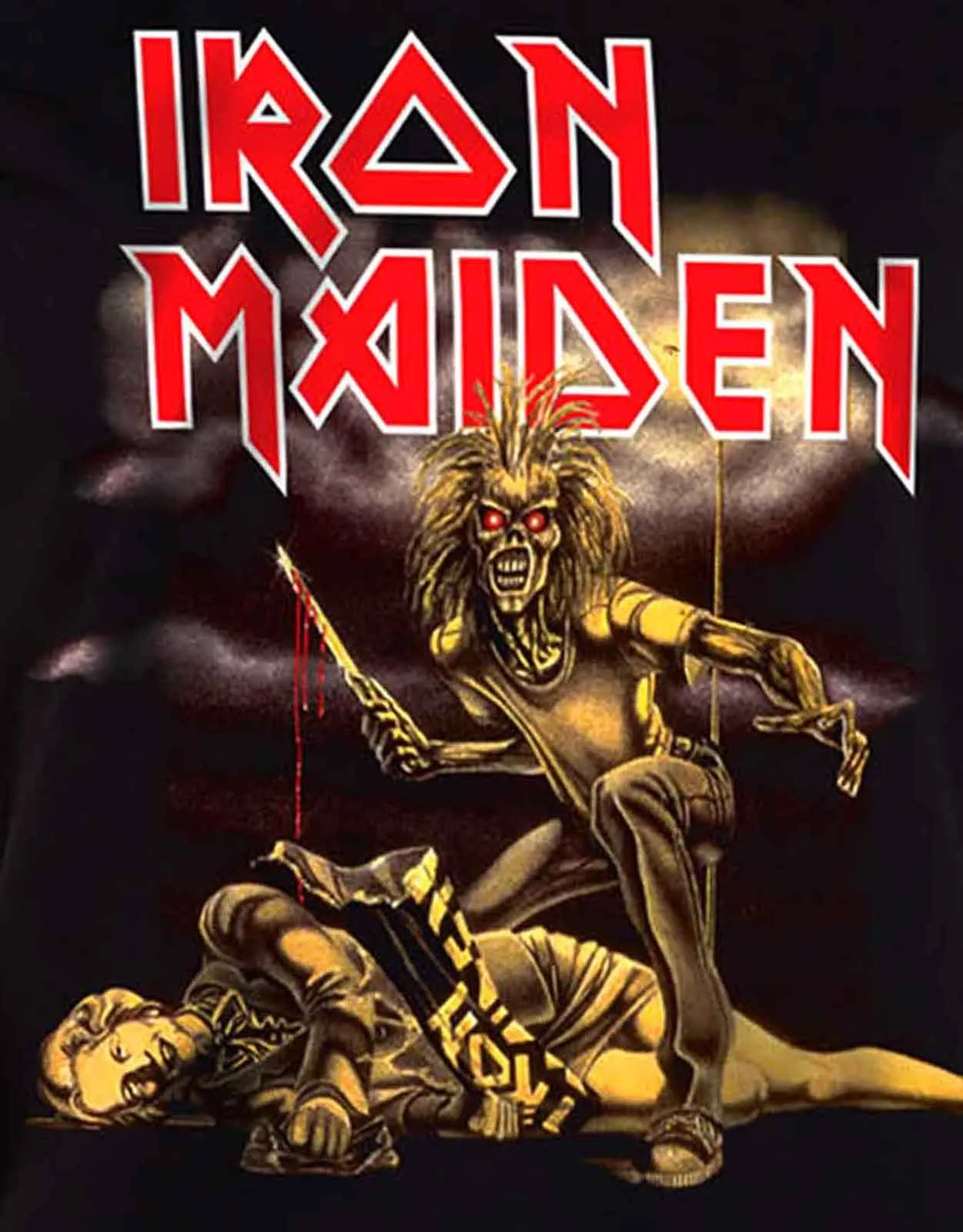 Iron Maiden Sanctuary Skinny Fit T Shirt sold by Paradiso Clothing product image thumbnail 2