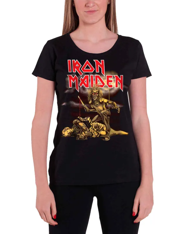Iron Maiden Sanctuary Skinny Fit T Shirt sold by Paradiso Clothing