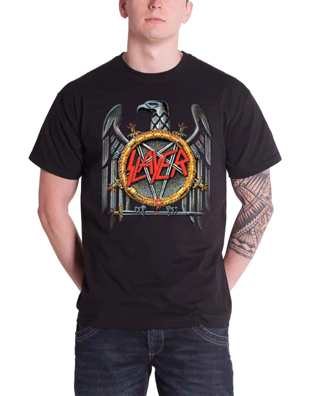 Slayer Crossed Swords T Shirt made by Paradiso Clothing
