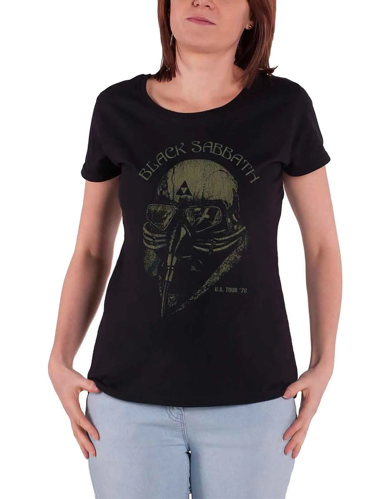 Black Sabbath US Tour 1978 Skinny Fit T Shirt sold by Paradiso Clothing