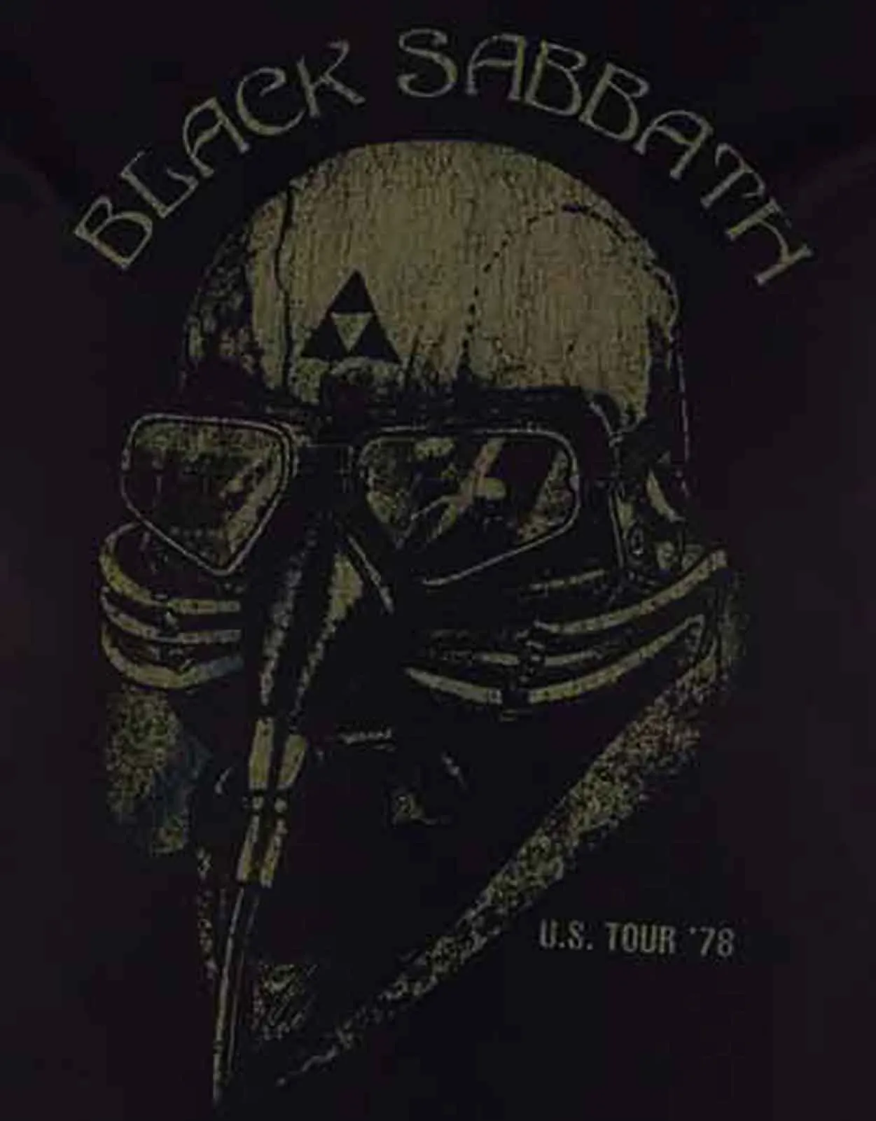 Black Sabbath US Tour 1978 Skinny Fit T Shirt sold by Paradiso Clothing product image thumbnail 2