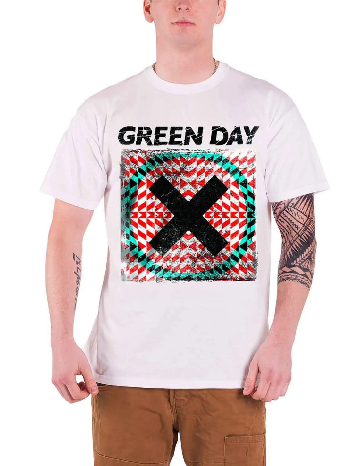 Green Day Xllusion Album T Shirt sold by Paradiso Clothing