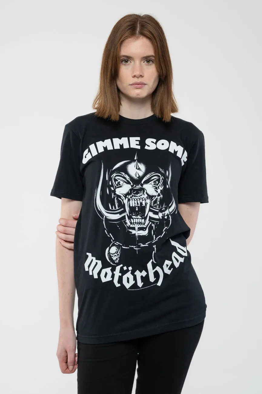 Motorhead Gimme Some Tee sold by Paradiso Clothing