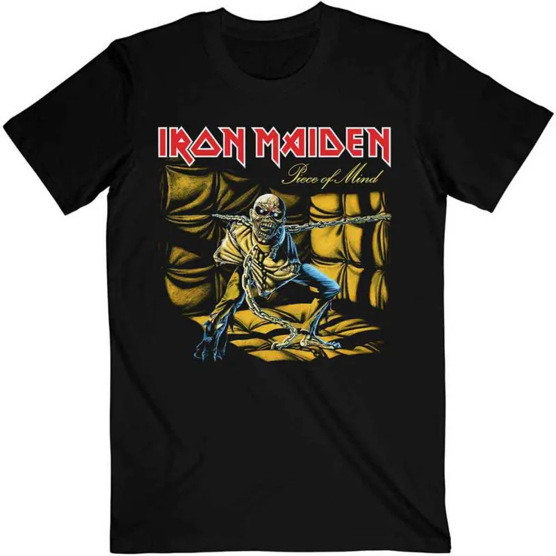 Iron Maiden Piece of Mind Album Cover T Shirt sold by Paradiso Clothing