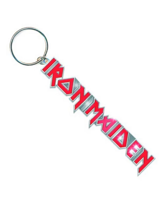 Iron Maiden Keyring Classic Band Logo Keychain sold by Paradiso Clothing