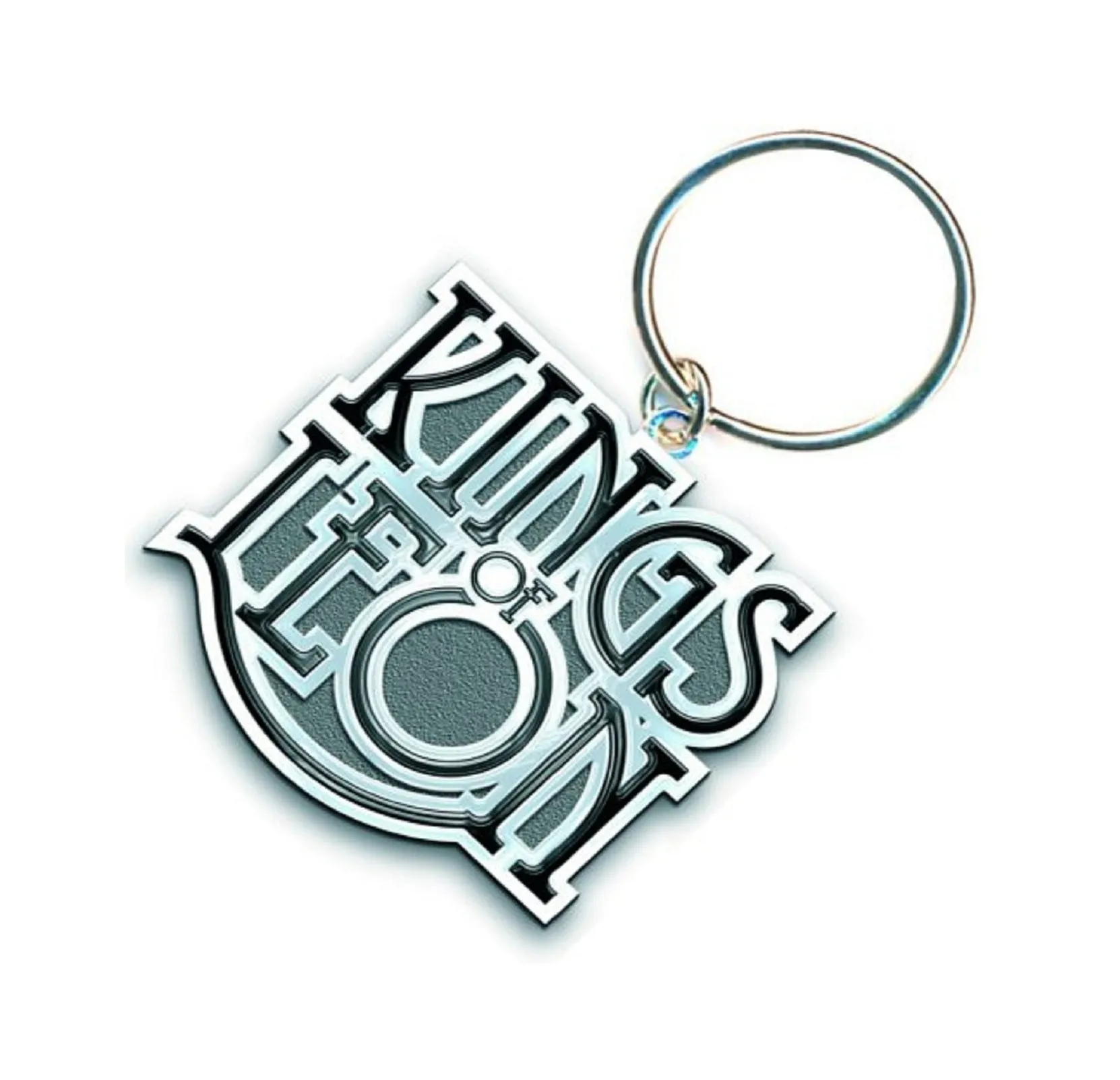 Kings Of Leon Keyring Scroll Band Logo Keychain sold by Paradiso Clothing