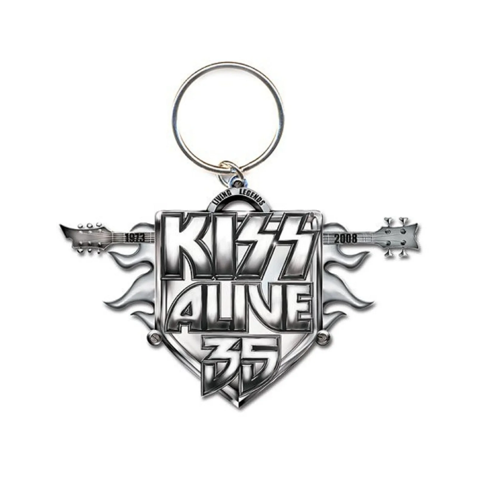 KISS Keyring Alive 35 Tour Keychain sold by Paradiso Clothing