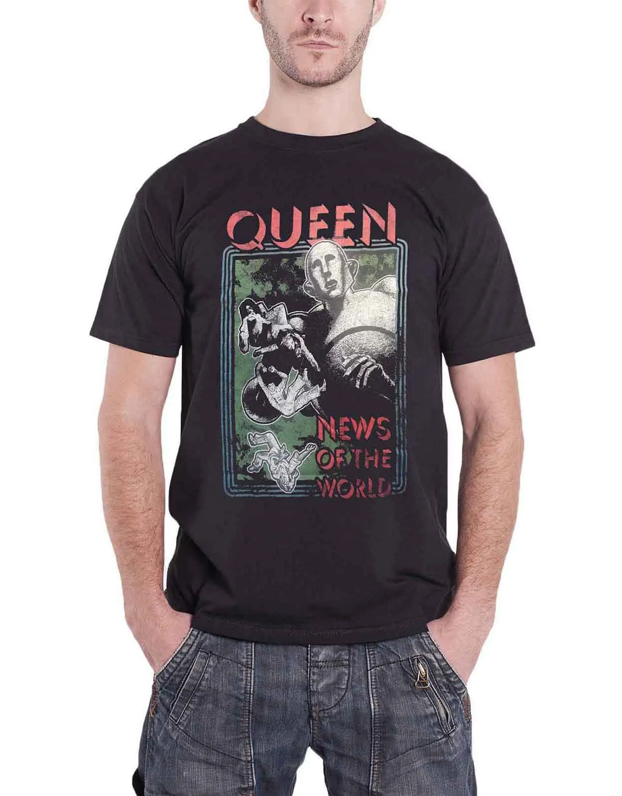 Queen News Of The World T Shirt sold by Paradiso Clothing