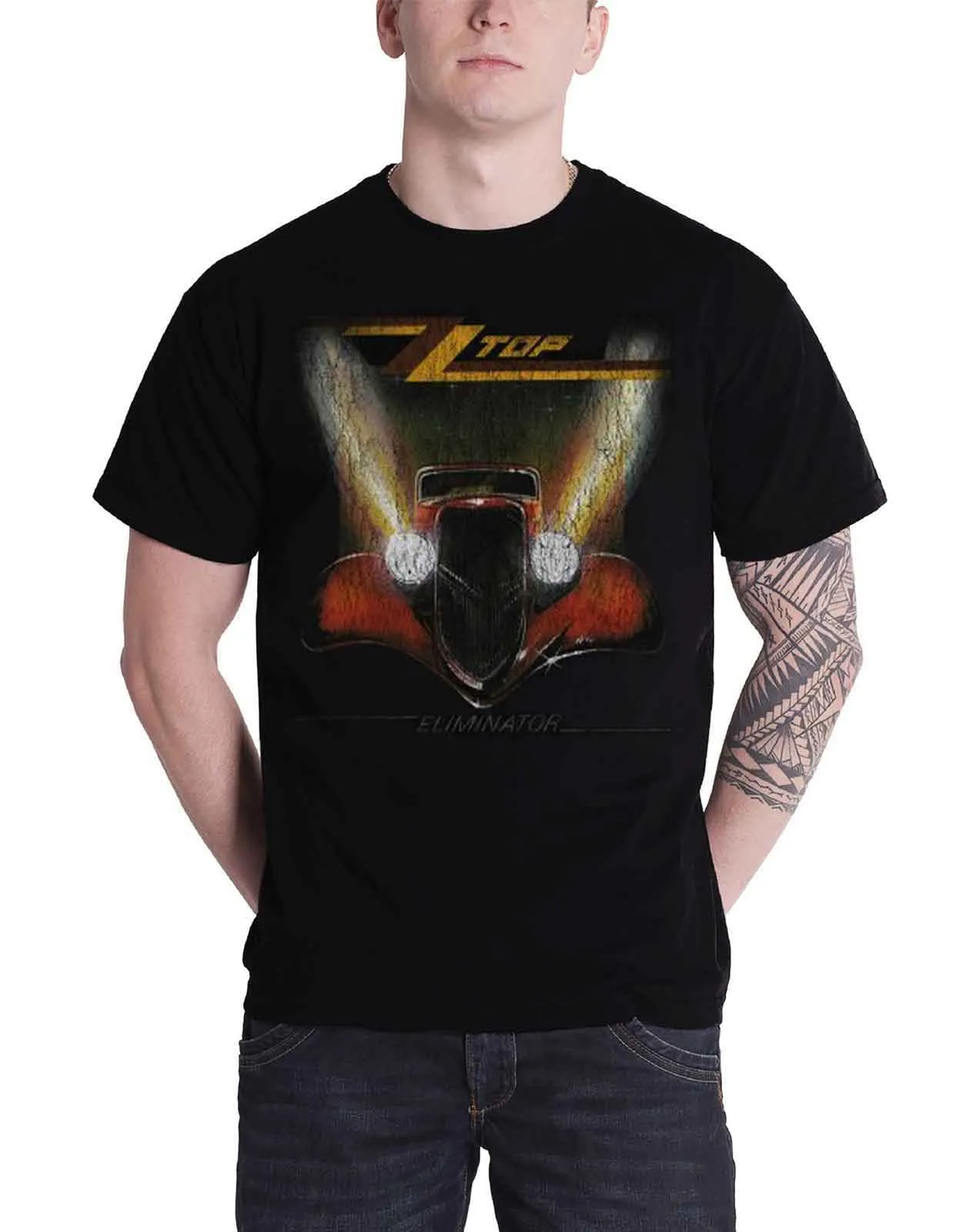 ZZ Top Eliminator T Shirt sold by Paradiso Clothing