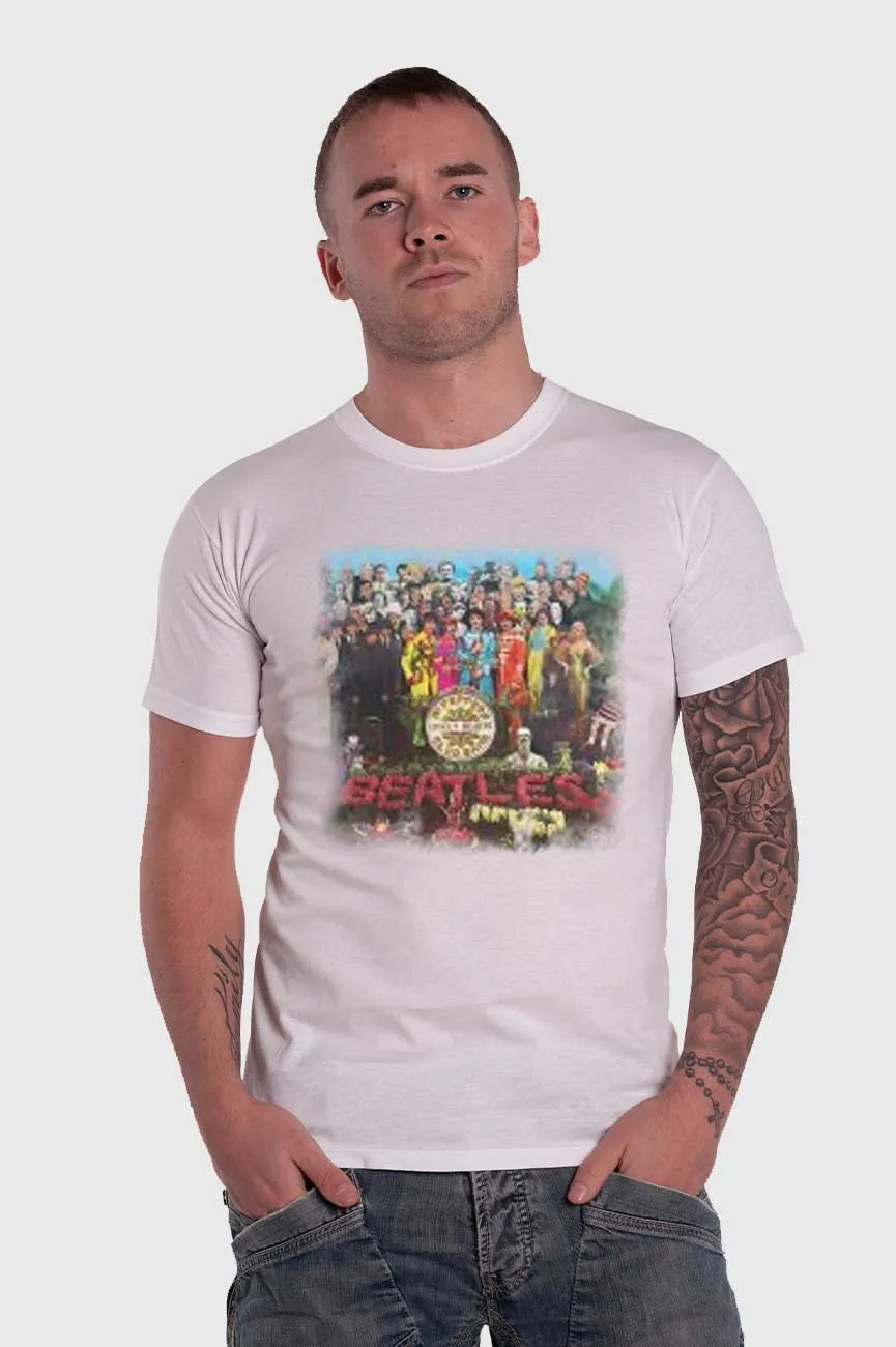 The Beatles Sgt Pepper Lonely Hearts T Shirt sold by Paradiso Clothing