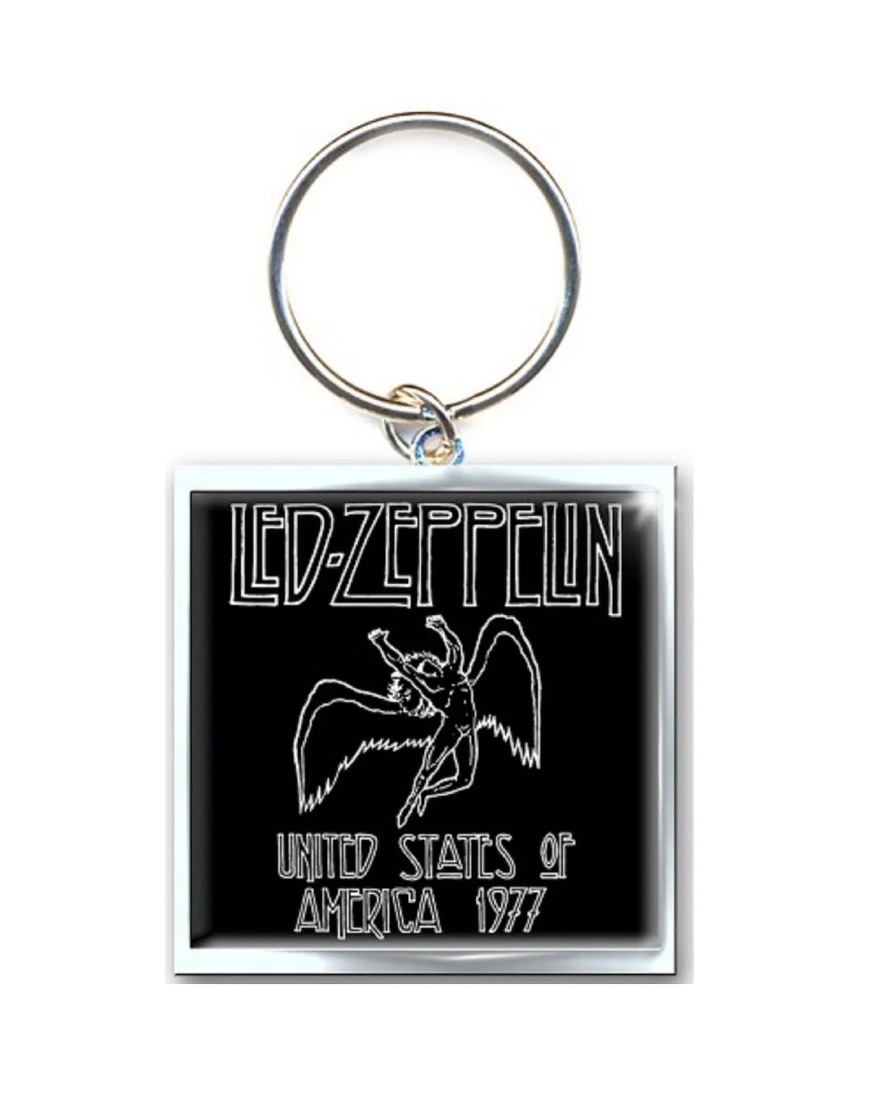 Led Zeppelin Keyring 1977 USA Tour Keychain sold by Paradiso Clothing