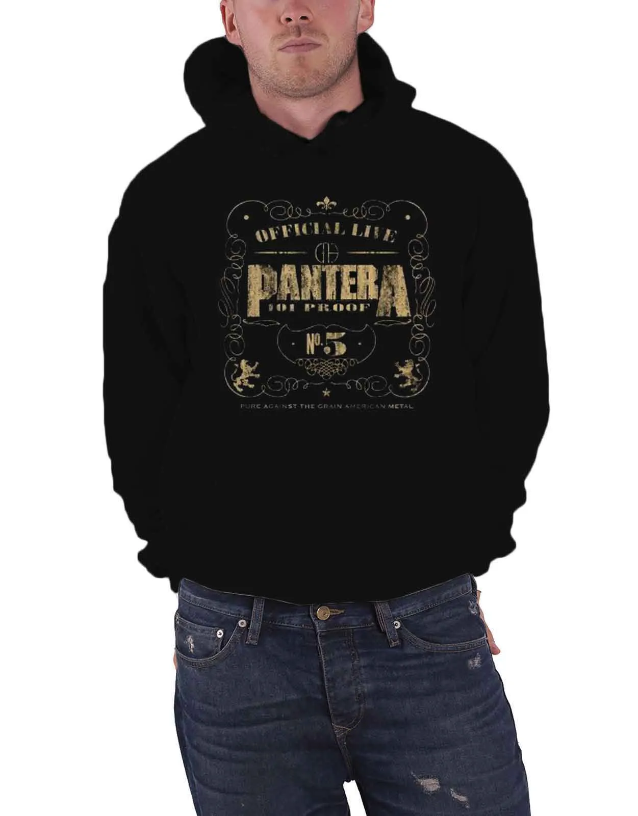 Pantera 101 Proof Hoodie sold by Paradiso Clothing