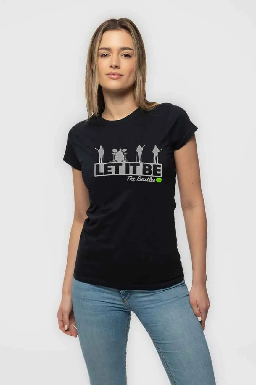 The Beatles Let It Be Rooftop Skinny Fit T Shirt sold by Paradiso Clothing product image thumbnail 2