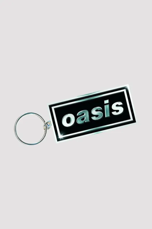 Oasis Keyring Decca Band Logo Keychain sold by Paradiso Clothing