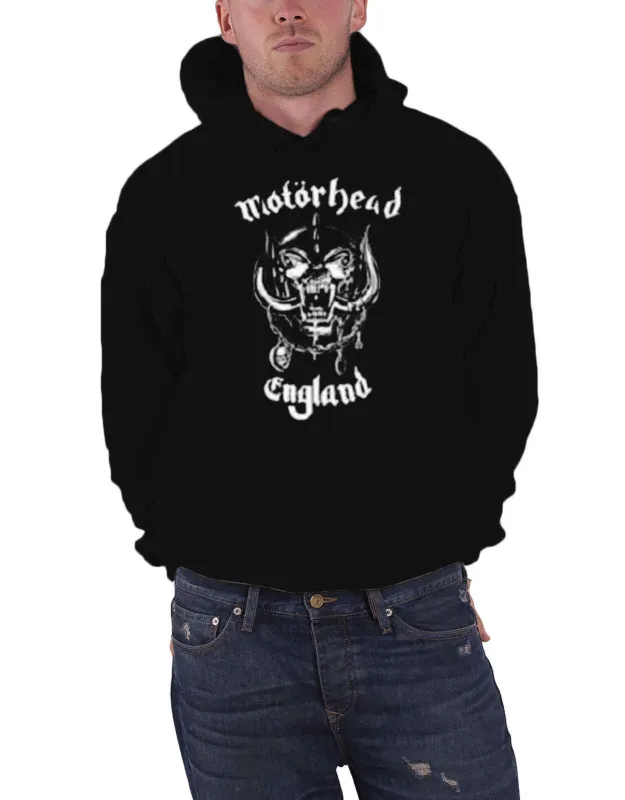 Motorhead England Hoodie made by Paradiso Clothing