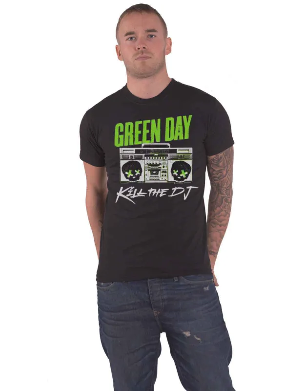 Green Day Kill The DJ T Shirt sold by Paradiso Clothing