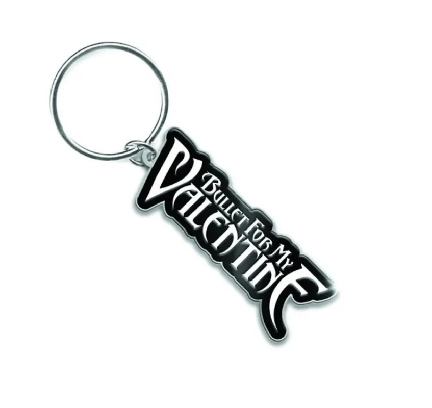 Bullet For My Valentine Keyring Band Logo Keychain sold by Paradiso Clothing