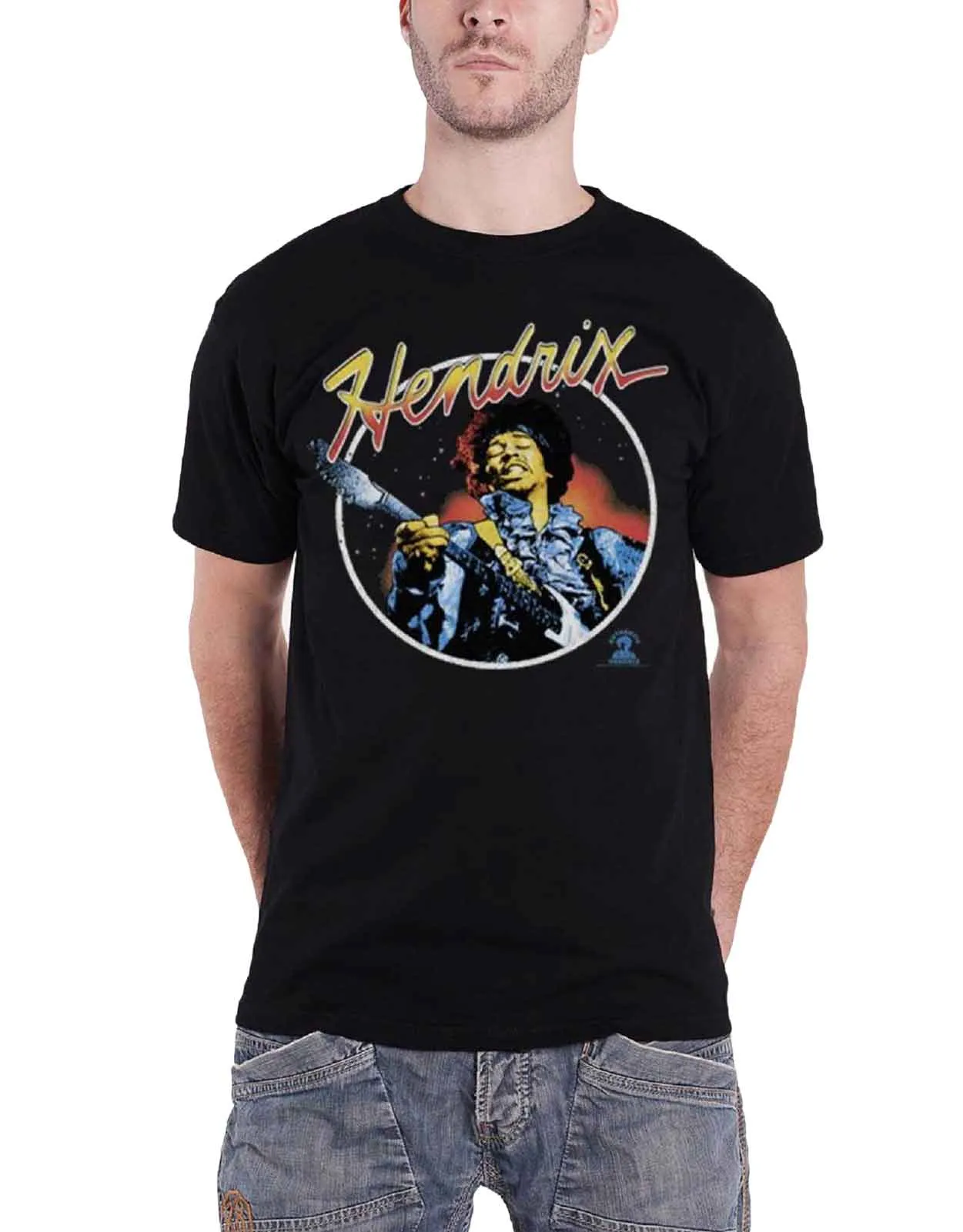 Jimi Hendrix Are You Experienced Script T Shirt sold by Paradiso Clothing product image thumbnail 3