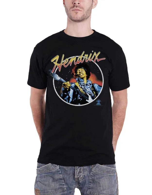 Jimi Hendrix Are You Experienced Script T Shirt made by Paradiso Clothing