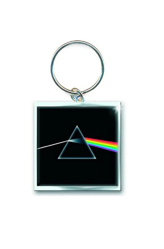 Pink Floyd Keyring Dark Side Of The Moon Keychain sold by Paradiso Clothing