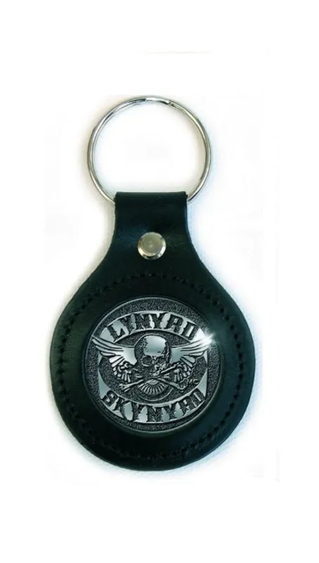 Lynyrd Skynyrd Keyring Skull Band Logo Keychain sold by Paradiso Clothing