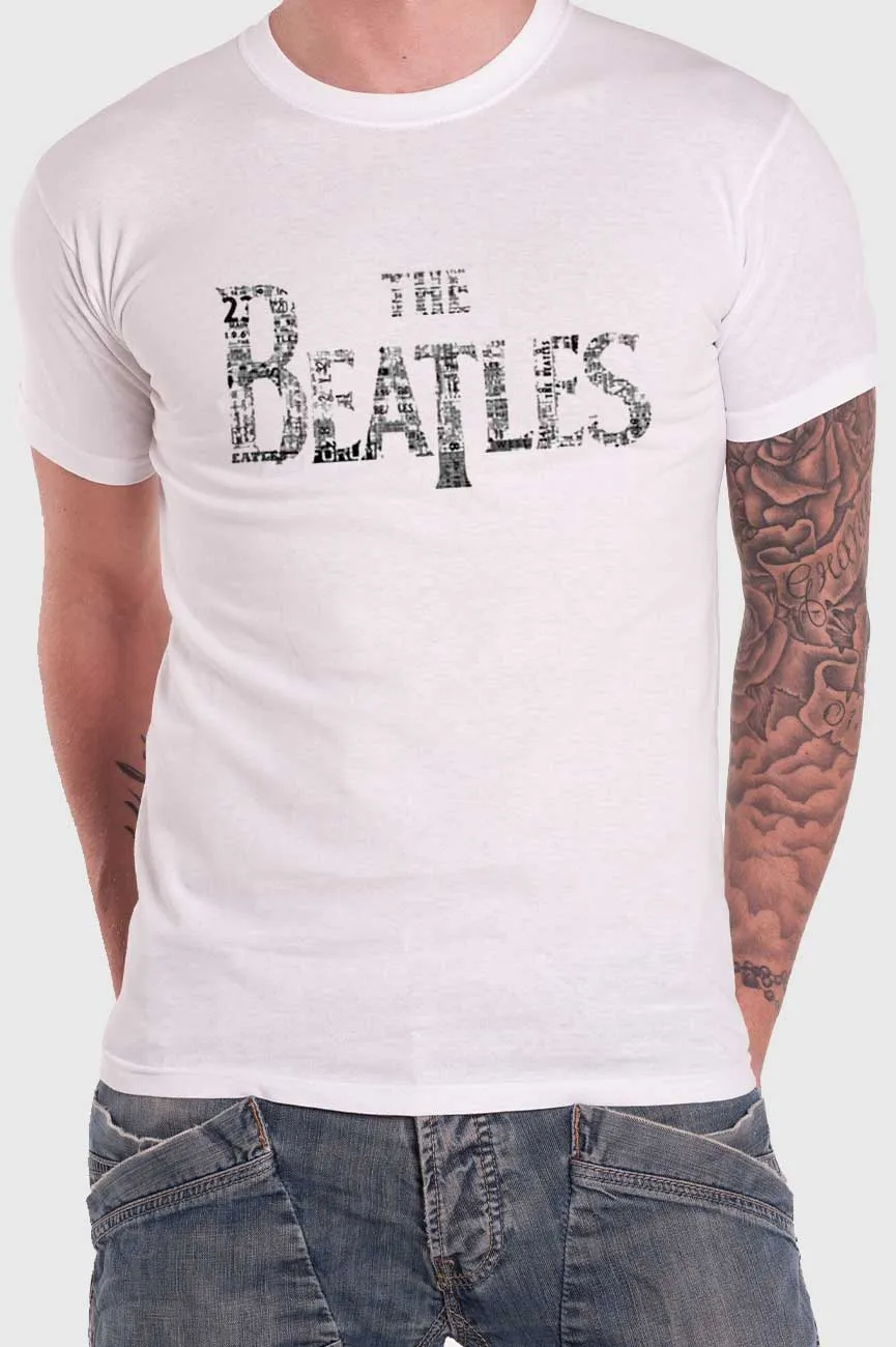 The Beatles Drop T Logo Tickets T Shirt sold by Paradiso Clothing product image thumbnail 2