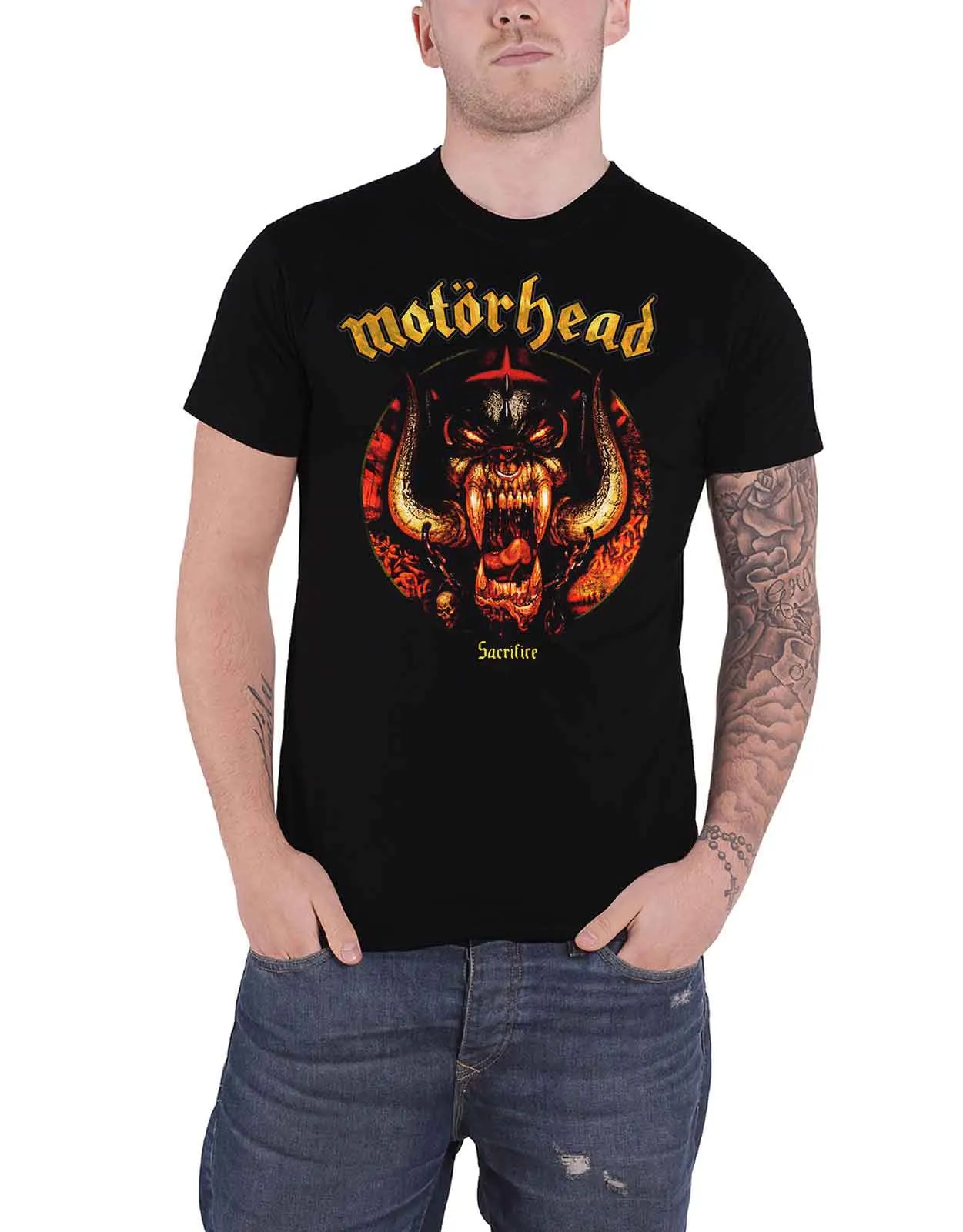 Motorhead Sacrifice T Shirt sold by Paradiso Clothing