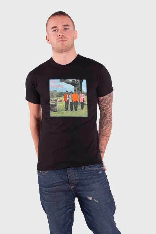 The Beatles Penny Lane Strawberry Fields Forever Tee made by The Beatles