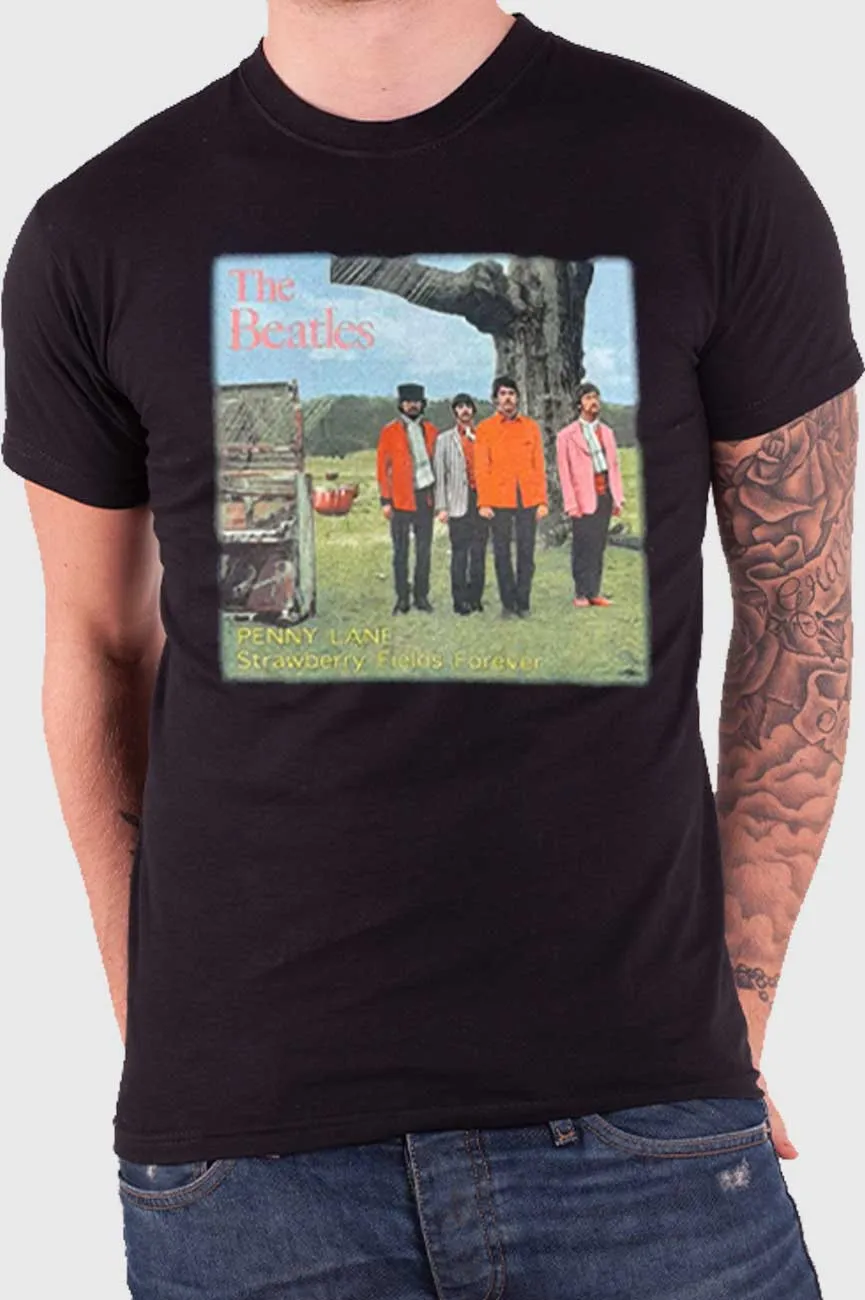 The Beatles Penny Lane Strawberry Fields Forever Tee sold by Paradiso Clothing product image thumbnail 2