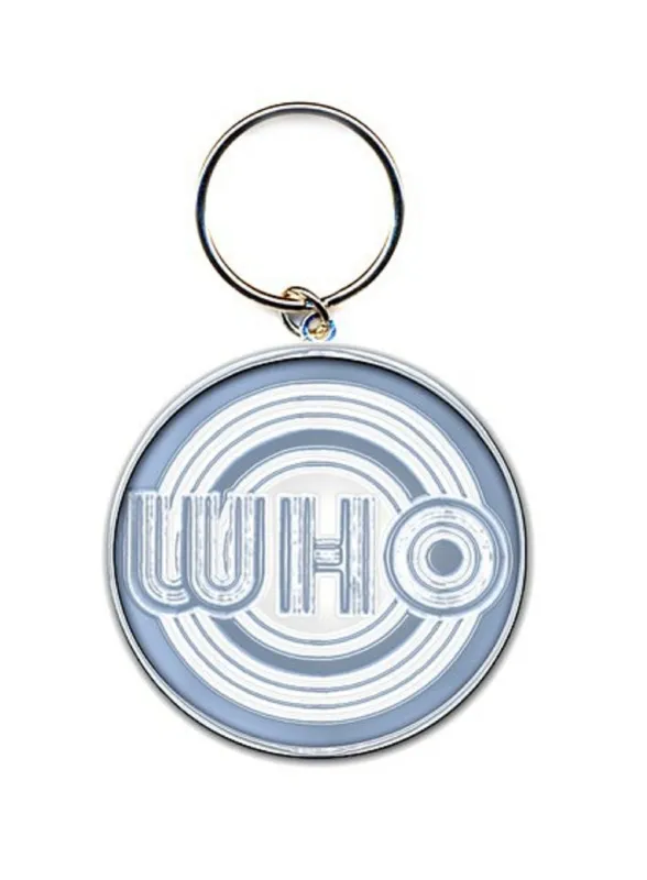 The Who Keyring Circles Band Logo Keychain sold by Paradiso Clothing