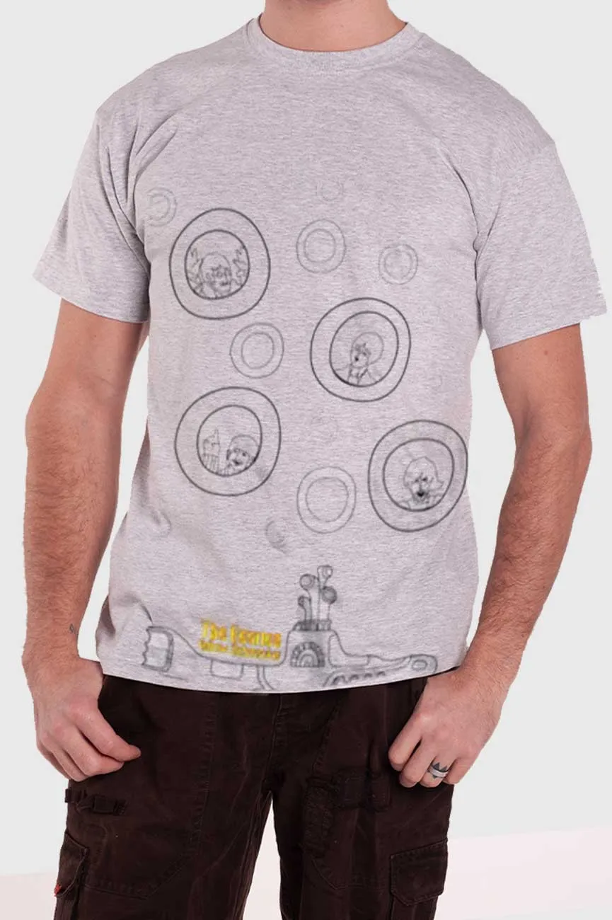 The Beatles Yellow Submarine Sea Of Science T Shirt sold by Paradiso Clothing product image thumbnail 2