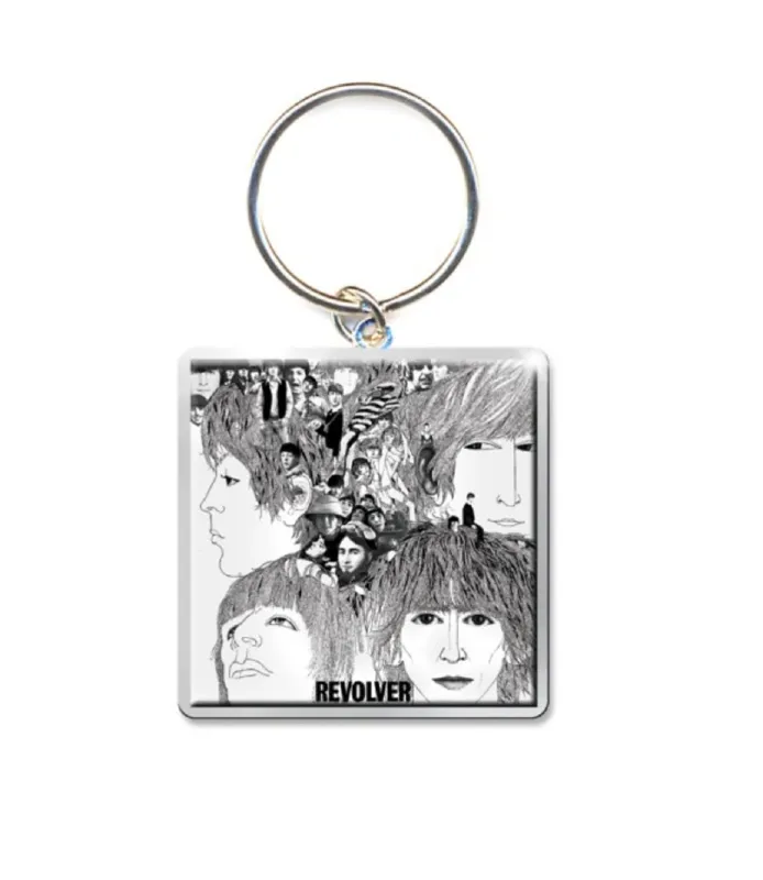 The Beatles Keyring Revolver Album Keychain sold by Paradiso Clothing