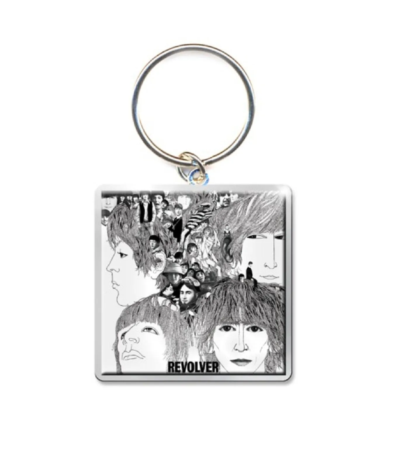 The Beatles Keyring Revolver Album Keychain sold by Paradiso Clothing
