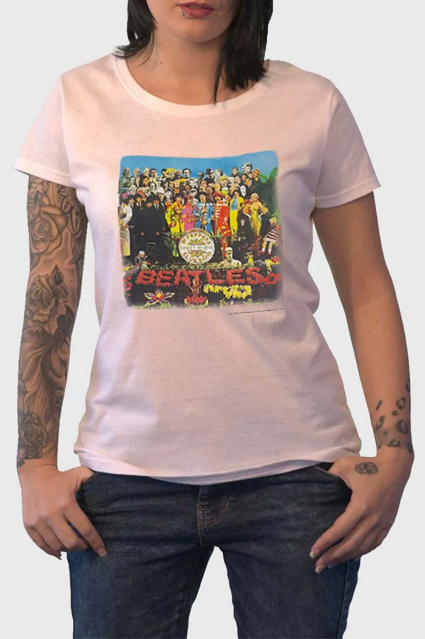 The Beatles Sgt Pepper Skinny Fit T Shirt sold by Paradiso Clothing product image thumbnail 2