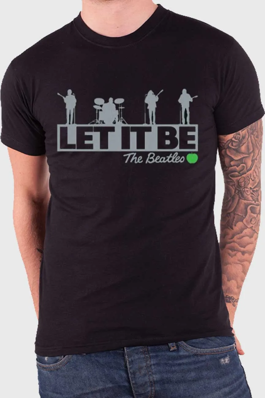 The Beatles let it Be Rooftop T Shirt sold by Paradiso Clothing product image thumbnail 2