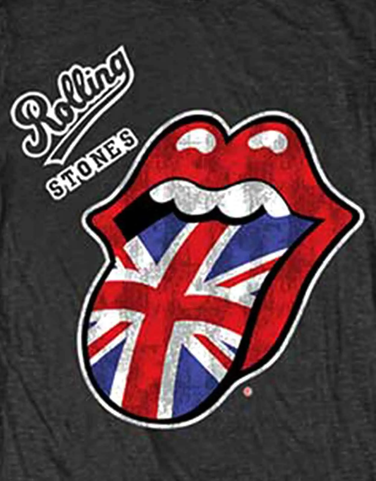 The Rolling Stones British Tongue Skinny Fit T Shirt sold by Paradiso Clothing product image thumbnail 2