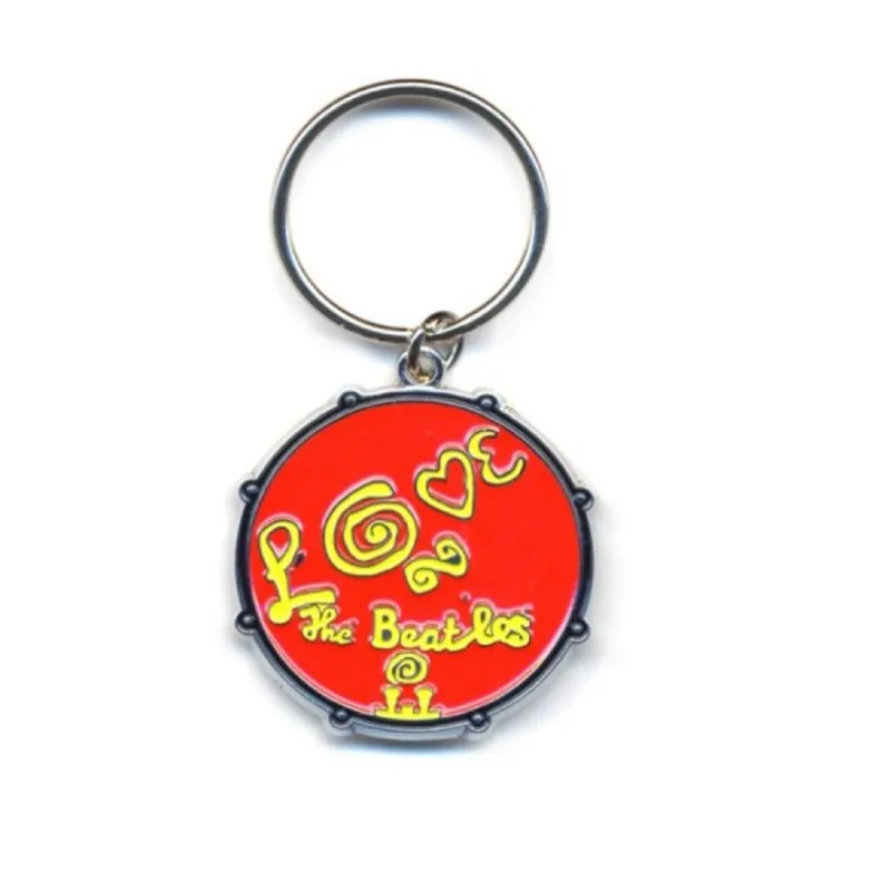 The Beatles Keyring Love Drum Keychain sold by Paradiso Clothing