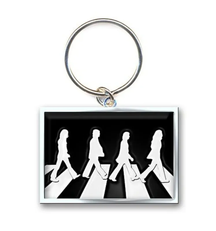 The Beatles Keyring Abbey Road Crossing Keychain sold by Paradiso Clothing