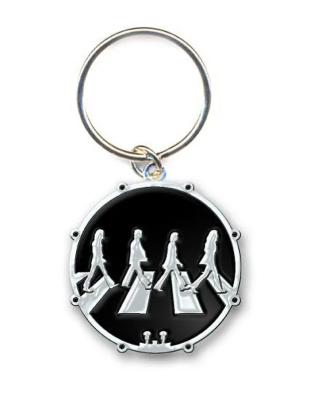 The Beatles Keyring Abbey Road Crossing Keychain sold by Paradiso Clothing