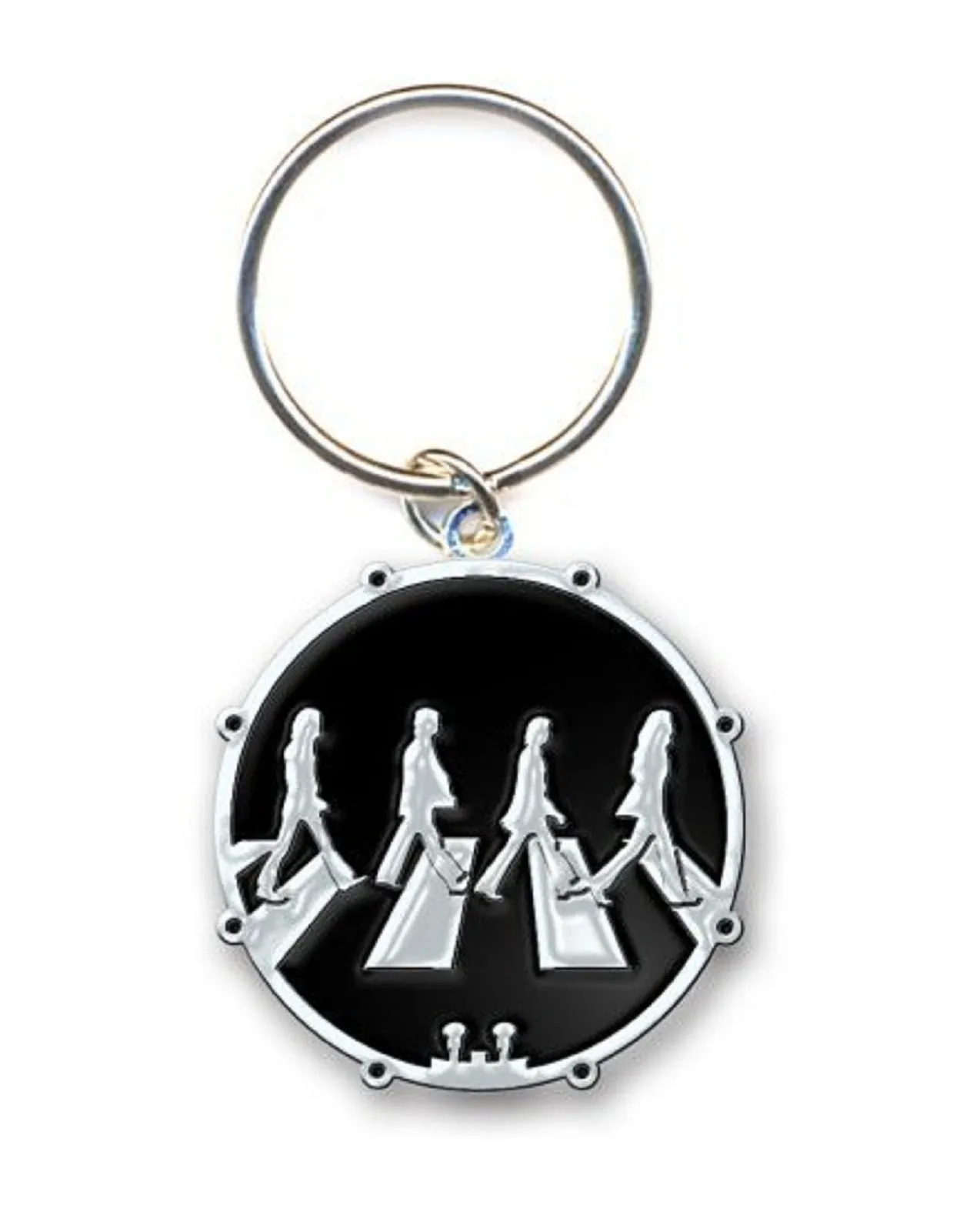The Beatles Keyring Abbey Road Crossing Keychain sold by Paradiso Clothing