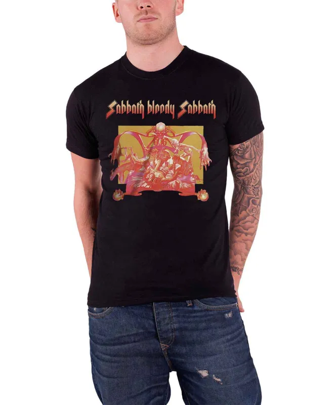 Black Sabbath Sabbath Bloody Sabbath T Shirt sold by Paradiso Clothing