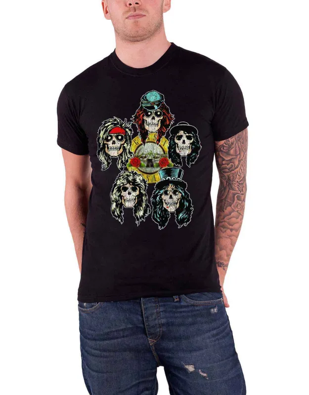 Guns N Roses Vintage Heads T Shirt sold by Paradiso Clothing