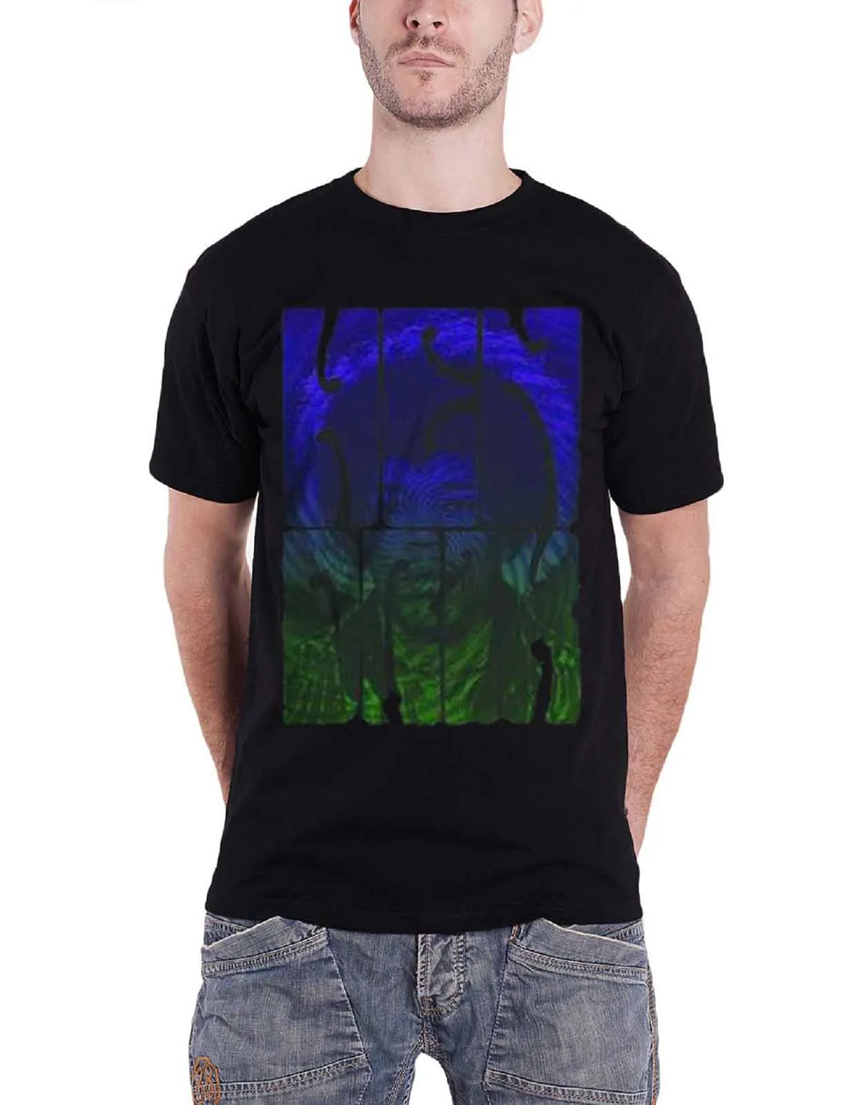 Jimi Hendrix Swirly Text T Shirt sold by Paradiso Clothing product image thumbnail 3