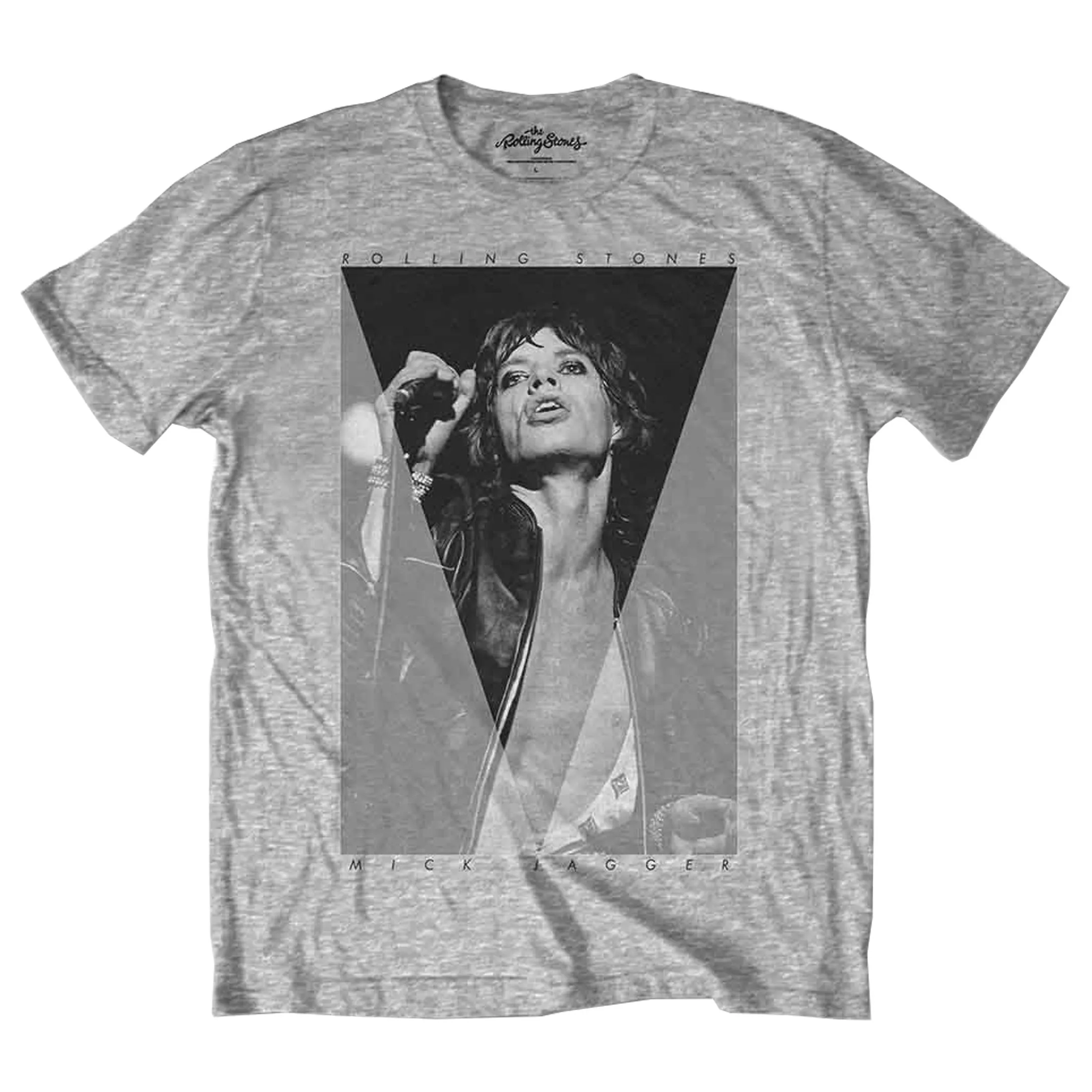 The Rolling Stones Mick jagger photo T Shirt sold by Paradiso Clothing