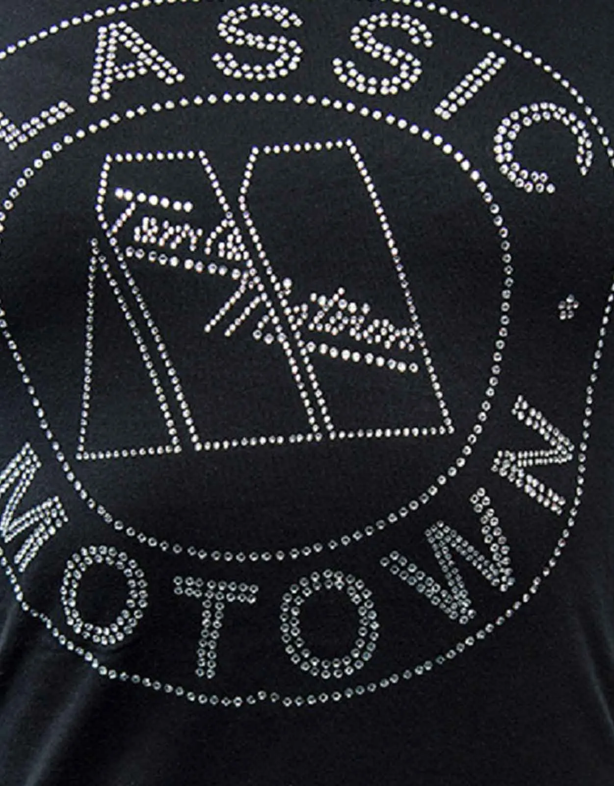 Motown Diamante Classic logo Skinny T Shirt sold by Paradiso Clothing product image thumbnail 4