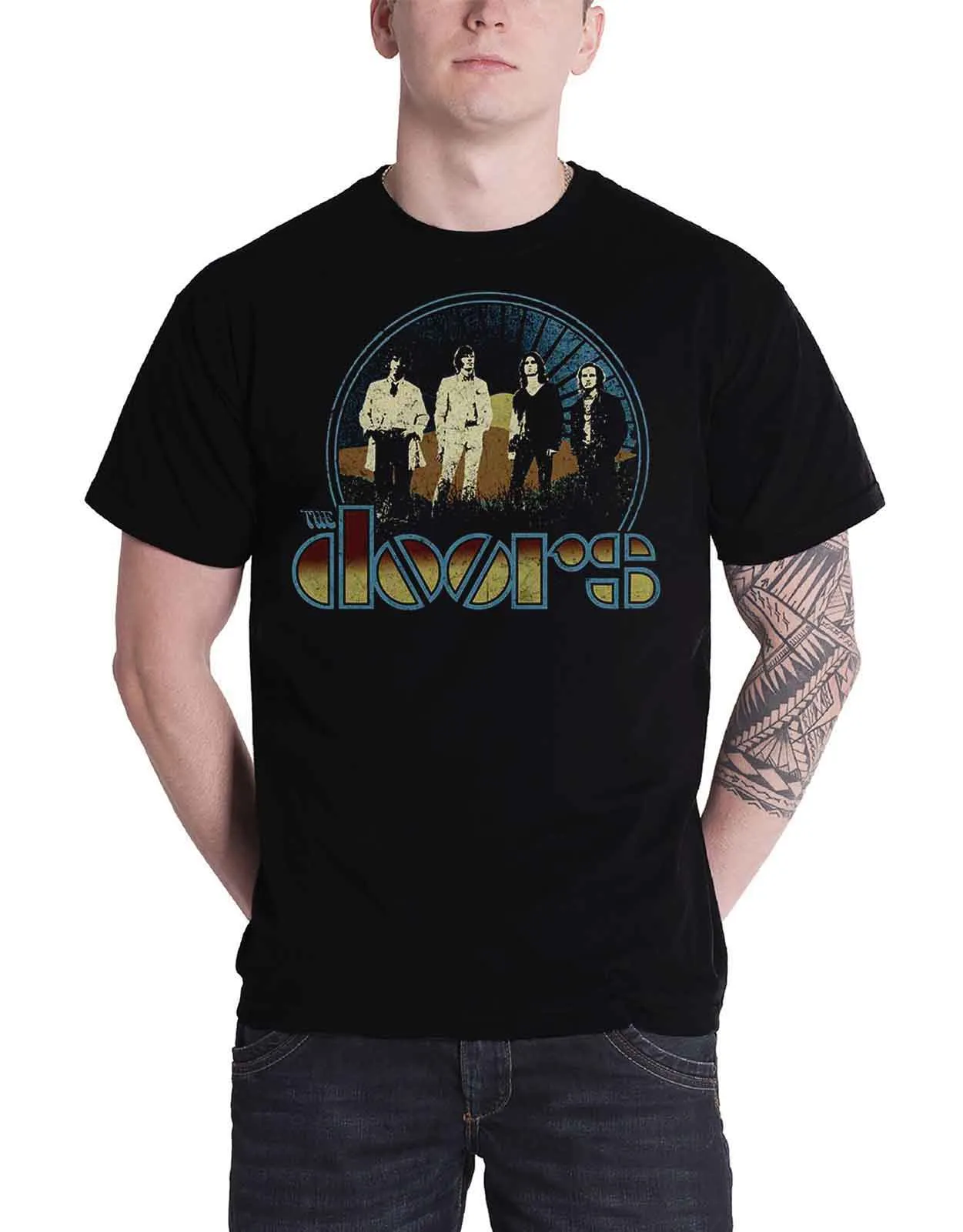The Doors Vintage Field T Shirt sold by Paradiso Clothing